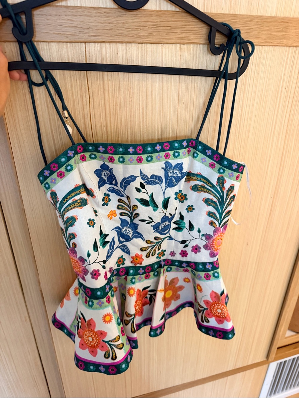 Zimmerman peplum top